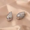 Pendientes de Aro Grandes, Varios Estilos Recomendados, Sensación de Lujo Ligero de Gama Alta, Nuevos Pendientes de Cobre para Mujer, Joyería Vintage, Transfronterizos Europeos y Americanos