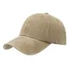 Gorra de béisbol de seis paneles lavada color liso visera curva gorra de papá sombrero de sol de mezclilla estilo gorra de béisbol lavada vintage