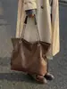 Bolsa Tote Grande com Padrão de Crocodilo, Simples e Elegante, Nova Moda 2026, Transfronteiriça, Bolsa de Ombro Casual para Trabalho e Dia a Dia