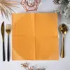 Toalhas de Papel Descartáveis Cor Sólida Estilo Natural Atravessando Fronteiras Estilo Europeu e Americano Amazon Decoração de Mesa para Festas Guardanapos Atacado