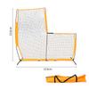 Amazon Baseball Training Net Baseball Strike Net Bounce Net em forma de L Baseball Net Bend Net Practice Net Anti-ball Net