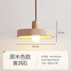 Luminária pendente de cabeceira de quarto vintage em estilo retrô wabi-sabi, travertino amarelo, adequada para pousadas, hotéis e restaurantes, da fábrica de iluminação Zhongshan