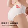 Ropa Interior Desechable de Cintura Alta para Mujeres Embarazadas, Parto Abdominal, Pantalones Cortos de Algodón para Confinamiento 100kg Talla Grande Ropa Interior Menstrual