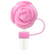 Transfronterizo Nueva Serie de Flores Tapa de Pajita 10mm Universal Media 3D Octogonal Tapa de Pajita Dibujos Animados Tapón Antipolvo para Pajita