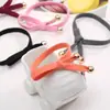 F344 Cuerda para el pelo con hilo plano para moño Accesorios para el pelo pequeños y frescos Cuerda para el pelo Goma elástica Pequeños artículos de un yuan