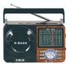 Tarjeta USB Plug-In 1088 Radio de Escritorio Retro Multibanda para Ancianos Radio de Bolso Conveniente para Exteriores