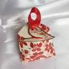 Caja de flores estilo europeo caja de dulces de boda diamante venta al por mayor caja de regalo de mano caja de dulces boda caja de dulces Diamante