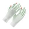 Guantes de Protección Solar para Mujer, Verano con Gradiente Anti-UV, Seda de Hielo Antideslizantes de Dedos Completos Pantalla Táctil Conducción Deportes Hilo Original Guantes Frescos