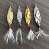 Luya isca de metal lantejoulas tiro longo Sanguessuga Luya isca 2.5-25g baixo de água doce beading mandarim bagre metal
