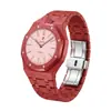 Aplicable transfronterizo AP Royal Oak Swatch Modelo de marca compartida AP Caja de reloj modificada Royal Pop con correa de biocerámica