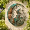 Nuevo producto transfronterizo de Amazon: luna creciente pastoral, rostro humano, flores, abejas, mariposas, libélulas decoraciones de pared, en stock al por mayor