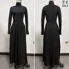 Roupas Femininas de Comércio Exterior Transfronteiriço Europeu e Americano em Estoque, Vestido Conjunto Estilo Suave Elegante Francês Retrô de Luxo Leve Slim Fit de Nicho