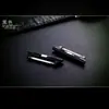 Para Correa de Apple Watch apple watch1/2/3/4/5/6/7 Hebilla Conector de Oreja Negro