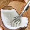 Rallador de Coco de Acero Inoxidable Rallador de Pulpa de Coco Escamador de Escamas de Pescado Casero Multifuncional Rallador de Pulpa de Coco Gadget de Cocina