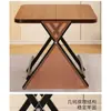 Mesa Plegable, Mesa Pequeña Portátil para Apartamentos de Alquiler, Mesa de Comedor para el Hogar, Mesa Cuadrada, Mesa Pequeña para Montar Puestos