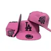 Gorra de béisbol ajustable New Era más vendida con visera curva para equipos de baloncesto, varios estilos de liga, hip-hop, juvenil, estilo americano