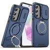 Adequado para Capa de Celular Samsung A57 Lingke A37 com Suporte de Janela Deslizante A17 Fosca A07 Anti-Queda A56 Capa Protetora A36