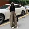 Pantalones de guadaña de nuevo estilo con un ambiente americano de alta gama, geniales, marca moderna unisex, jeans de guadaña casual de corte holgado