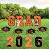 2027 Nuevo Modelo Transfronterizo Temporada de Graduación Cartel para Jardín Césped Exterior Grande Decoración de Fiesta de Graduación Felicitaciones Cartel