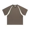 Roupas Masculinas 2026 Marca Tendência Algodão Gelo-Seda Fresco Secagem Rápida Respirável Patchwork Casual Unissex Casal Roupa Esportiva