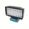 Lanterna de trabalho LED de 36 contas com saída USB tipo C para bateria de lítio Makita