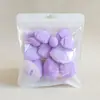 Explosiones transfronterizas color sólido traje de 12 esponjas huevo para maquillaje de belleza esponja para pulgar esponja de algodón traje de mini esponjas