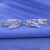 Anéis de Casal Anjo e Demônio Prata Pura Vintage Presente Personalizado para Namorado e Namorada Par de Anéis Presente de Dia dos Namorados Atacado Luxo Leve