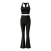 Chaleco Deportivo Fijo de una Pieza para Mujer 2026 Primavera/Verano Nuevo Conjunto Deportivo de Fitness A Prueba de Impactos Ropa para Correr, Entrenamiento, Yoga