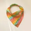 Miaode 2026 Nuevo Pañuelo Triangular con Degradado Láser Arcoíris Accesorio Elástico para el Cabello para Mujeres con Alta Elasticidad y Diseño Elástico Diadema