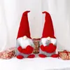 Decoraciones Navideñas Corazón Hombre Viejo Sin Rostro Adornos Fiesta Hogar Mesa Decoración Enano Muñeco Enano