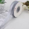 2.5cm versión coreana del nuevo tul brumoso hecho a mano material para envolver regalos DIY flores cinta accesorios para el cabello pinza para el pelo cinta