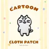 Patches de Tecido Bordados Atacado DIY Animais Fofos Gato e Cachorro Termocolantes Acessórios para Roupas Patches Sem Costura Comércio Exterior