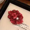 Horquilla de Peonía Flor Lateral Accesorios para el Cabello de Fiesta Atmósfera Fresca y Elegante Tocado Flor de Cabeza Horquilla Rota Accesorios para el Cabello para Fotos para Mujeres