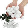 Bolas Filtrantes Blancas Empaquetadas al Vacío, Fabricante de Medios Filtrantes de Bolas de Fibra de Alta Eficiencia para Eliminar Aceite para Tratamiento de Purificación de Agua de Piscina