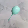 Balão pequeno tridimensional colorido decoração de bolo de aniversário para assar balão de confissão plug-in para bolo cartão de festa infantil