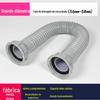 Fábrica direta de grande diâmetro lavatório de conexão tubo de cozinha pia dreno tubo duplo sulco conexões roscado 56mm