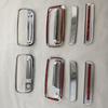 Adecuado para Toyota Fj90 Modelo Antiguo 3400 Tazón de Puerta Manija Piezas Decorativas Galvanizadas Kit Cromado
