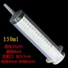 Jeringa Grande de Plástico con Gran Capacidad 60/150/250/350/500 ml para Dispensar, Alimentar e Infusión