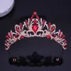 Tocado de novia europeo y americano lujo nuevo corona de boda transfronterizo caliente corona barroca de cumpleaños accesorios para el cabello al por mayor
