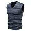 Comercio exterior transfronterizo 2026 suéteres para hombre, prendas de punto, chalecos de moda casual trendy para hombre, casuales y cálidos, Amazon
