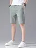 Shorts de Verano para Hombre, Clásicos, Sencillos, de Corte Holgado, Elásticos, Modernos y a la Moda, Versátiles, Cómodos, de Longitud Media