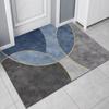 Tapete de porta de entrada estilo luxo leve corte multi-estilo moderno simples porta tapete antiderrapante à prova de poeira tapete de entrada