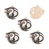 Estilo Oscuro Goteo de Aceite Aleación Dragón Mítico y Fénix Colgante Pulsera DIY Collar Accesorios de Joyería W625