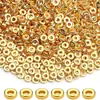 Transfronteiriço 1500 6mm Disco Espaçador Plano Redondo Contas para Fabricação de Joias Contas Dourado prata