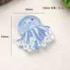 Accesorios de Resina DIY de Dibujos Animados, Pinzas para el Cabello de Criaturas Marinas Grandes, Fundas para Teléfono, Hebillas para Zapatos, Llaveros, Colgantes y Decoraciones