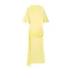Para Comércio Exterior Transfronteiriço Europeu e Americano Roupas Femininas, Moda Versátil Popular no Aliexpress Vestido Longo Decorativo em Camadas Sem Costas