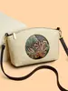 Bolso Pequeño de Piel Suave, Bolso de Alta Gama de Gran Capacidad, Bolso para Madres de Mediana Edad, Bolso Cruzado al Hombro para Suegra, Nuevo Estilo Chino