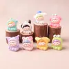 Sanrio cabeça torta bebê diy resina acessórios enfeites moda brincar saco surpresa adorável joia pingente chaveiro atacado