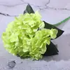Paleta de flor de simulación de boda hortensia grande flor guía de camino salón de bodas de hotel flor de seda decoración de escena de boda flor artificial
