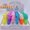 Nuevo Lindo Dibujo Animado Sanrio Silicona Mini 6 Colores Resaltador Alto Valor de Color Marcador de Color para Estudiante
